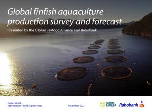 Global finfish aquaculture production survey and forecast